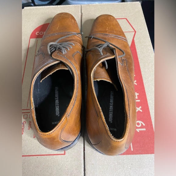 Johnston & Murphy Sheepskin Leather Shoes - Picture 2 of 6